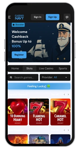CasinoNavy app